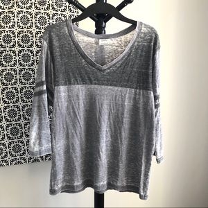 Distressed Baseball Tee